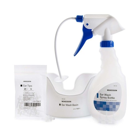 Mckesson Ear Wash System Kit, Blue/White, 1/Bag 140-3